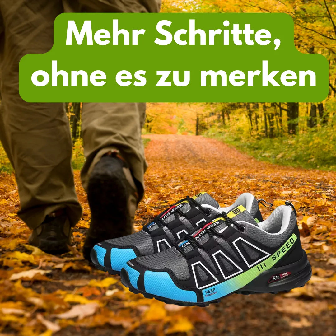 OrthoTrekking– Ergonomische Trekking u.-Wanderschuhe für Entlastung bei Rückenschmerzen & Gelenkproblemen