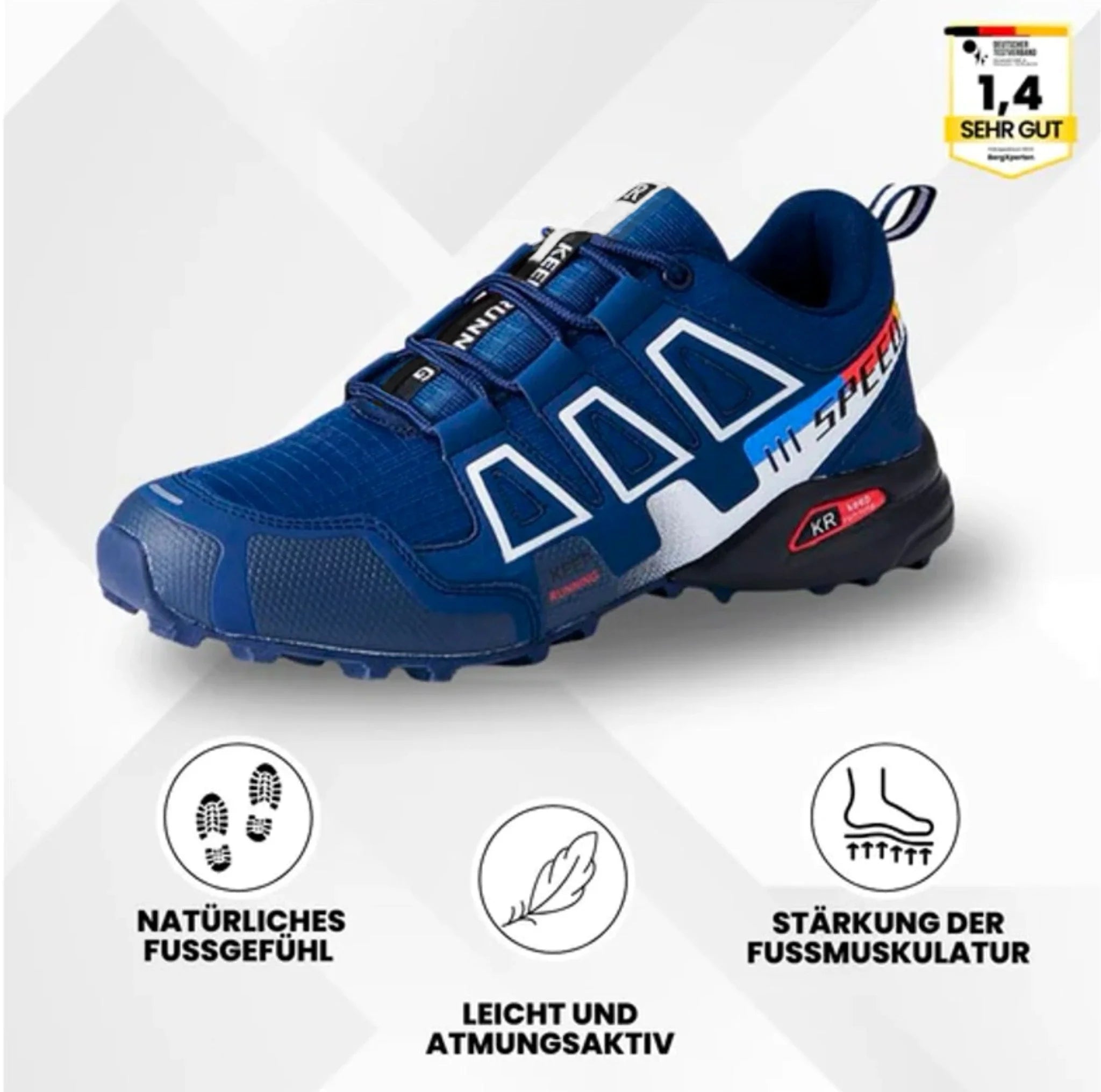 OrthoTrekking– Ergonomische Trekking u.-Wanderschuhe für Entlastung bei Rückenschmerzen & Gelenkproblemen