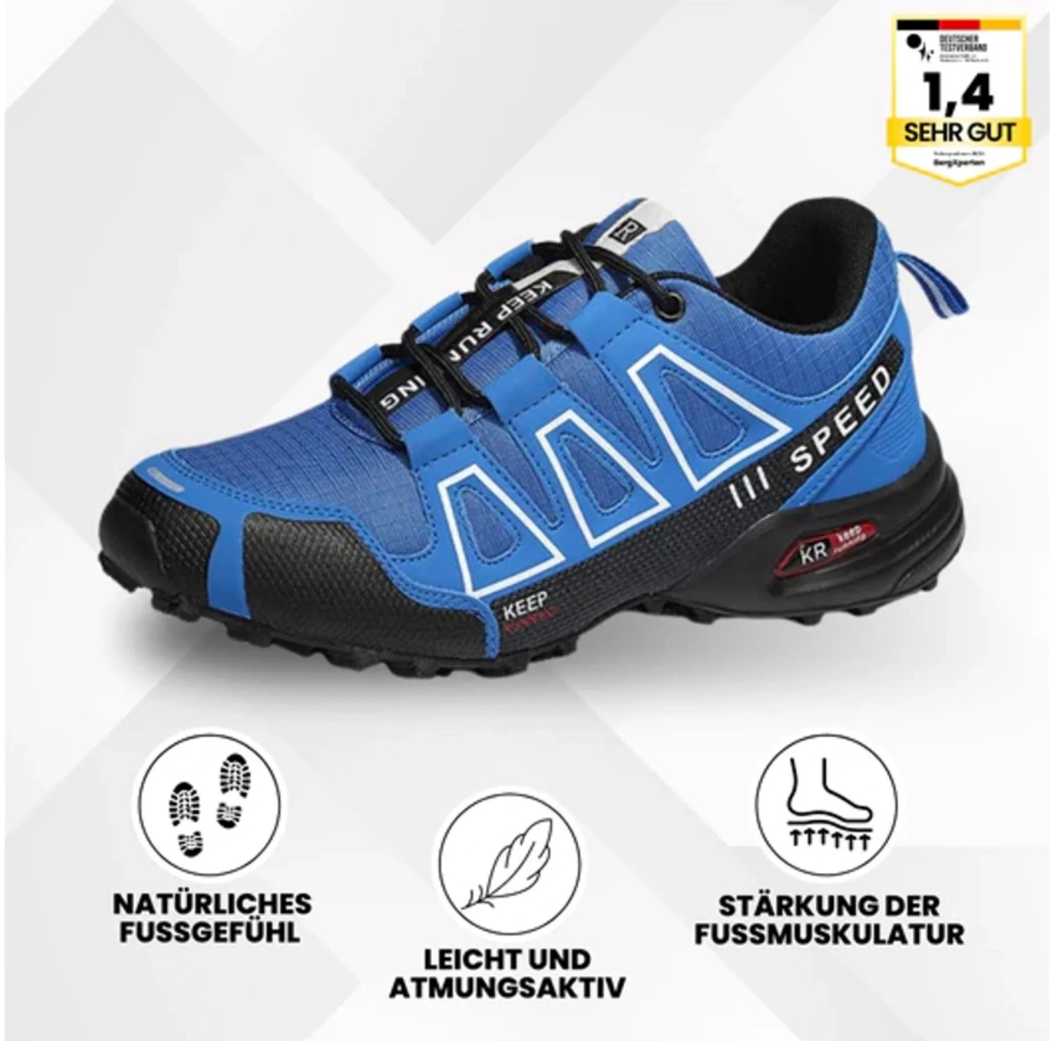 OrthoTrekking Hallux – ergonomische Hallux Valgus Wander u.-Trekkingschuhe