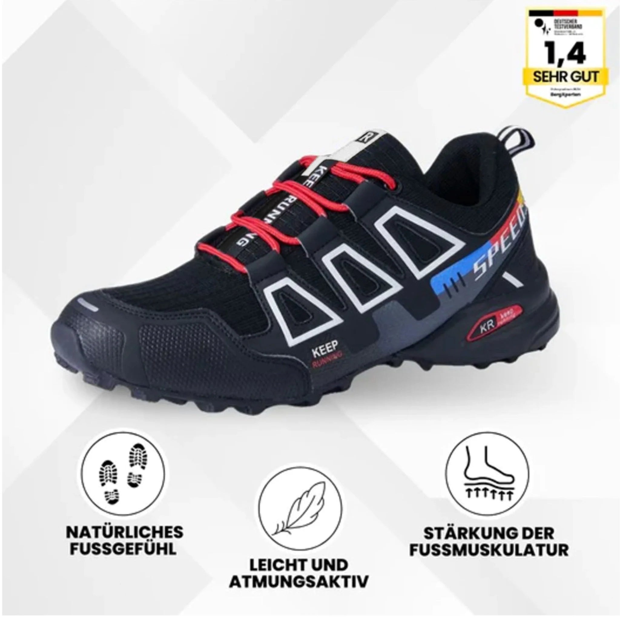 OrthoTrekking Hallux – ergonomische Hallux Valgus Wander u.-Trekkingschuhe