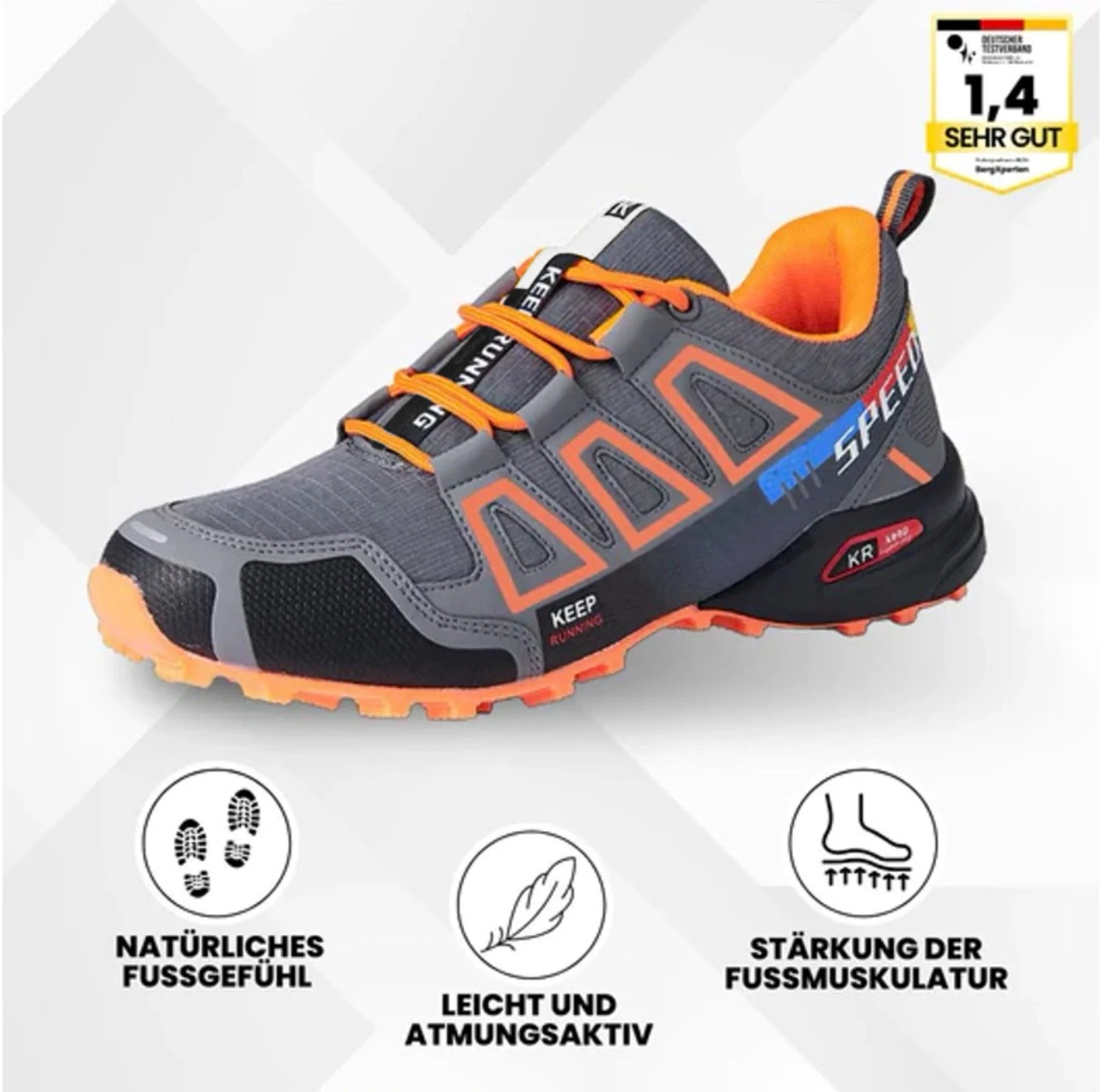 OrthoTrekking Hallux – ergonomische Hallux Valgus Wander u.-Trekkingschuhe